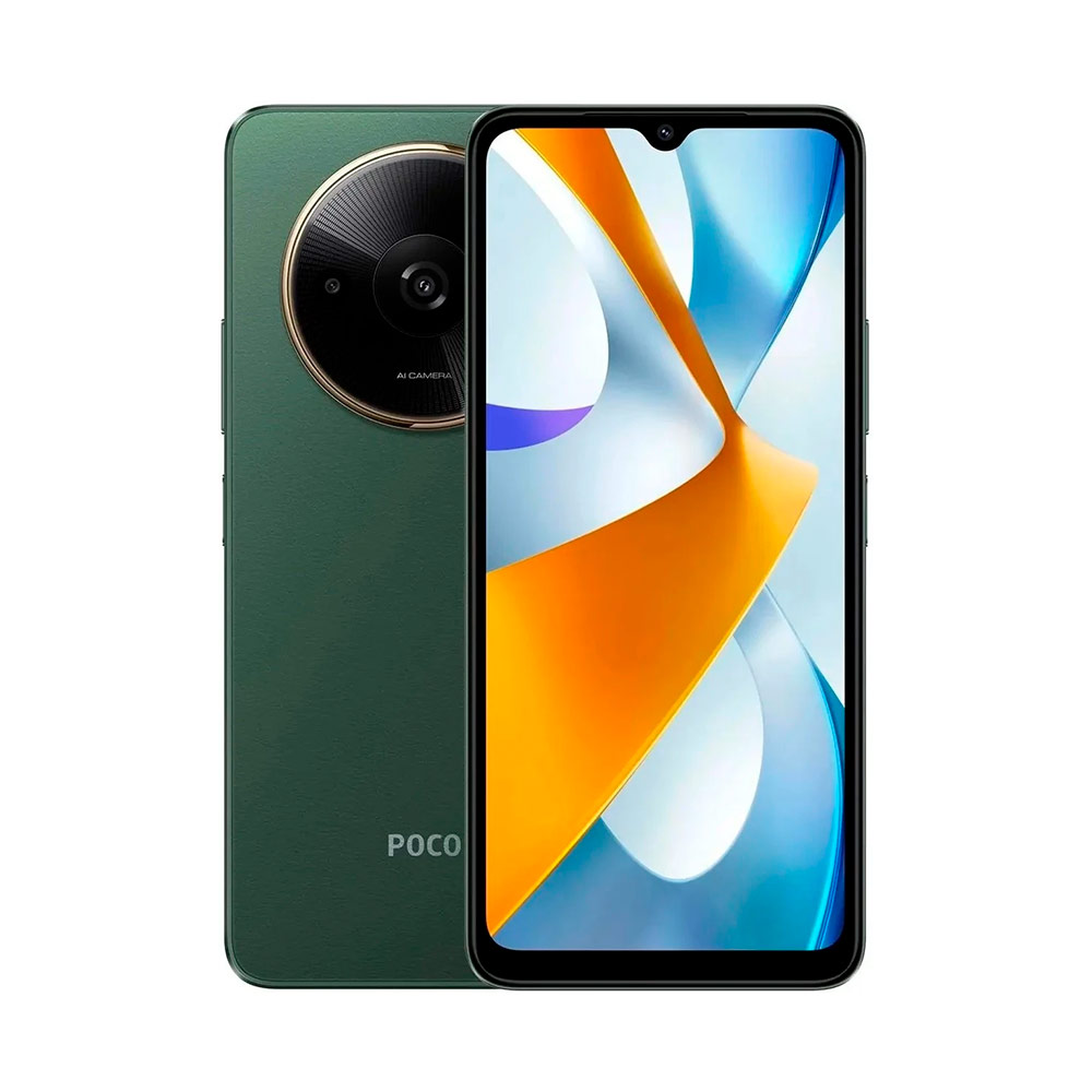 Смартфон Xiaomi Poco C61 4/128Gb Green (Зеленый) RU