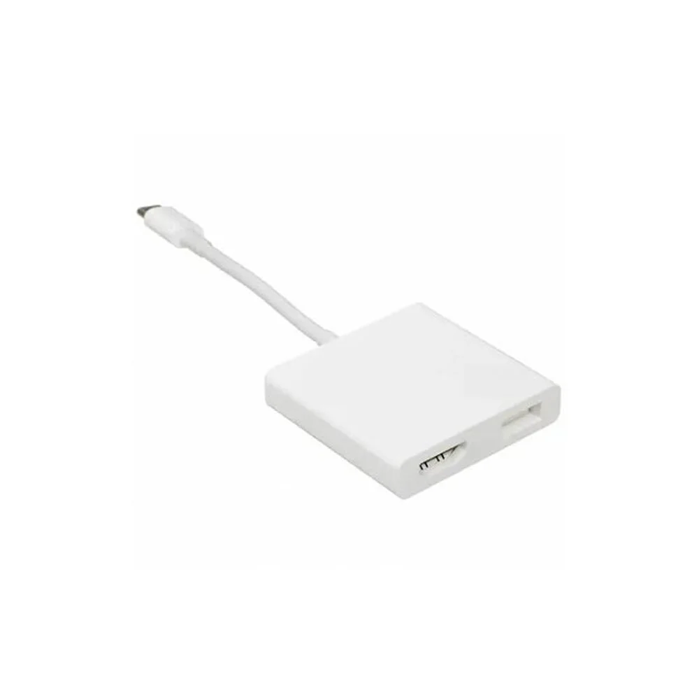 Купить Адаптер-переходник Xiaomi (XMZJQCH2TM) Type-C на HDMI, USB-A Адаптер-переходник Xiaomi (XMZJQCH2TM) Type-C на HDMI, USB-A
