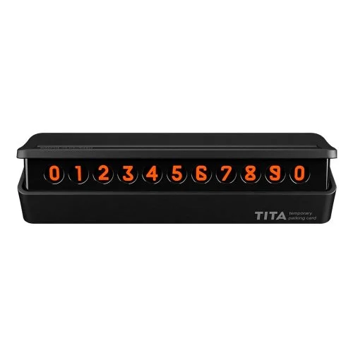 Купить Парковочная визитка Tita Temporary Parking Card Черный Парковочная визитка Tita Temporary Parking Card Черный