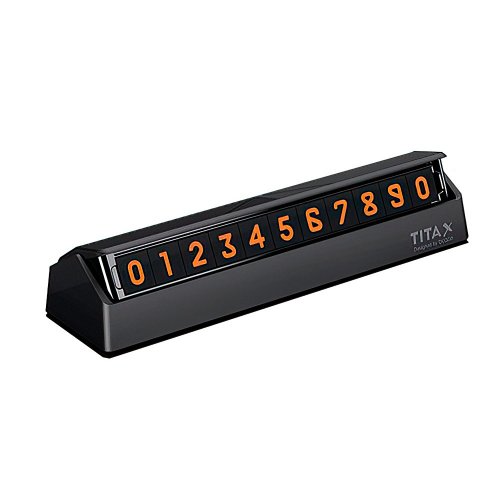 Парковочная визитка Tita Temporary Parking Card Черный