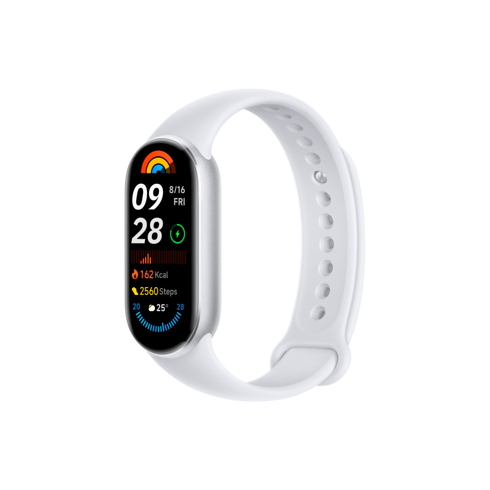 Фитнес браслет Xiaomi Smart Band 9 Glacier Silver (Серебро) RU