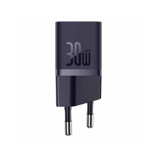Купить Сетевая зарядка Baseus GaN5 Fast Charger Mini1C 30W (CCGN070705) Фиолетовый Сетевая зарядка Baseus GaN5 Fast Charger Mini1C 30W (CCGN070705) Фиолетовый