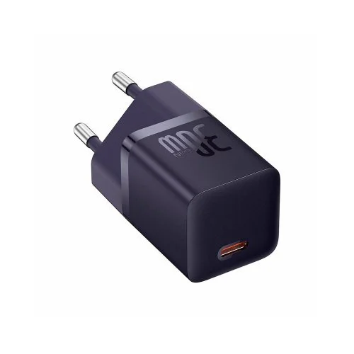 Купить Сетевая зарядка Baseus GaN5 Fast Charger Mini1C 30W (CCGN070705) Фиолетовый Сетевая зарядка Baseus GaN5 Fast Charger Mini1C 30W (CCGN070705) Фиолетовый