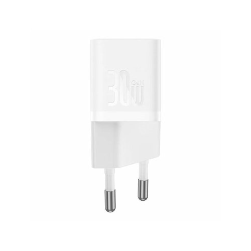 Сетевая зарядка Baseus GaN5 Fast Charger Mini1C 30W (CCGN070502) Белый
