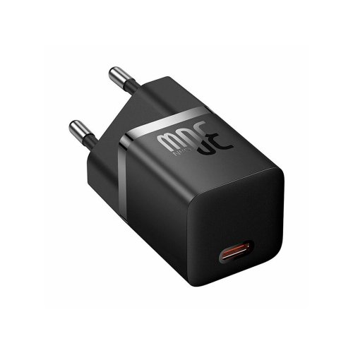Сетевая зарядка Baseus GaN5 Fast Charger Mini1C 30W (CCGN070401) Черный
