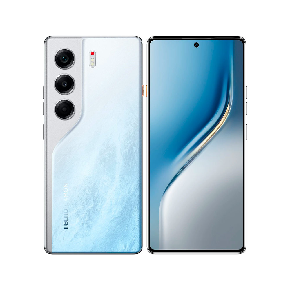 Смартфон Tecno Camon 40 Pro 5G 12/256Gb Glacier White (Белый)