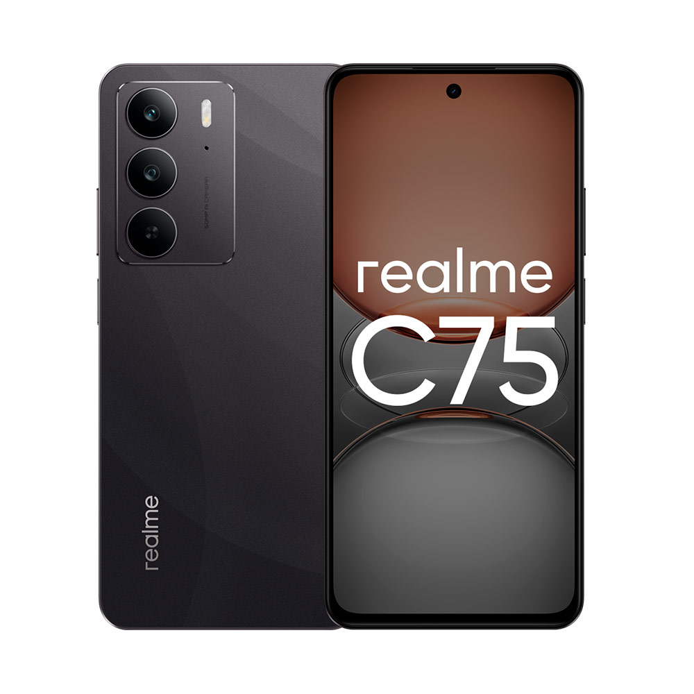 Смартфон Realme C75 8/256Gb Black (Черный) EU без З/У
