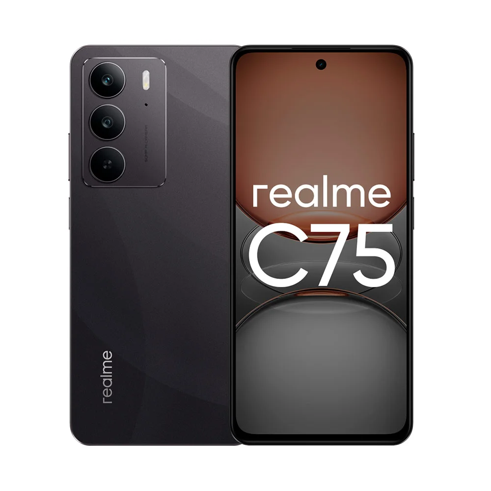 Смартфон Realme C75 8/256Gb Black (Черный) EU без З/У