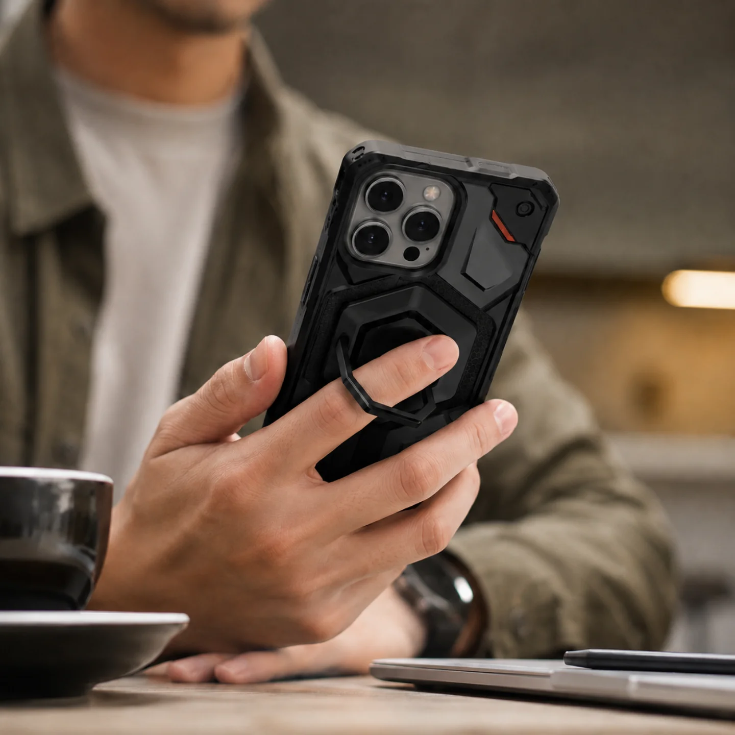 Купить Магнитное кольцо-держатель для телефона UAG (MagSafe) Черный Магнитное кольцо-держатель для телефона UAG (MagSafe) Черный