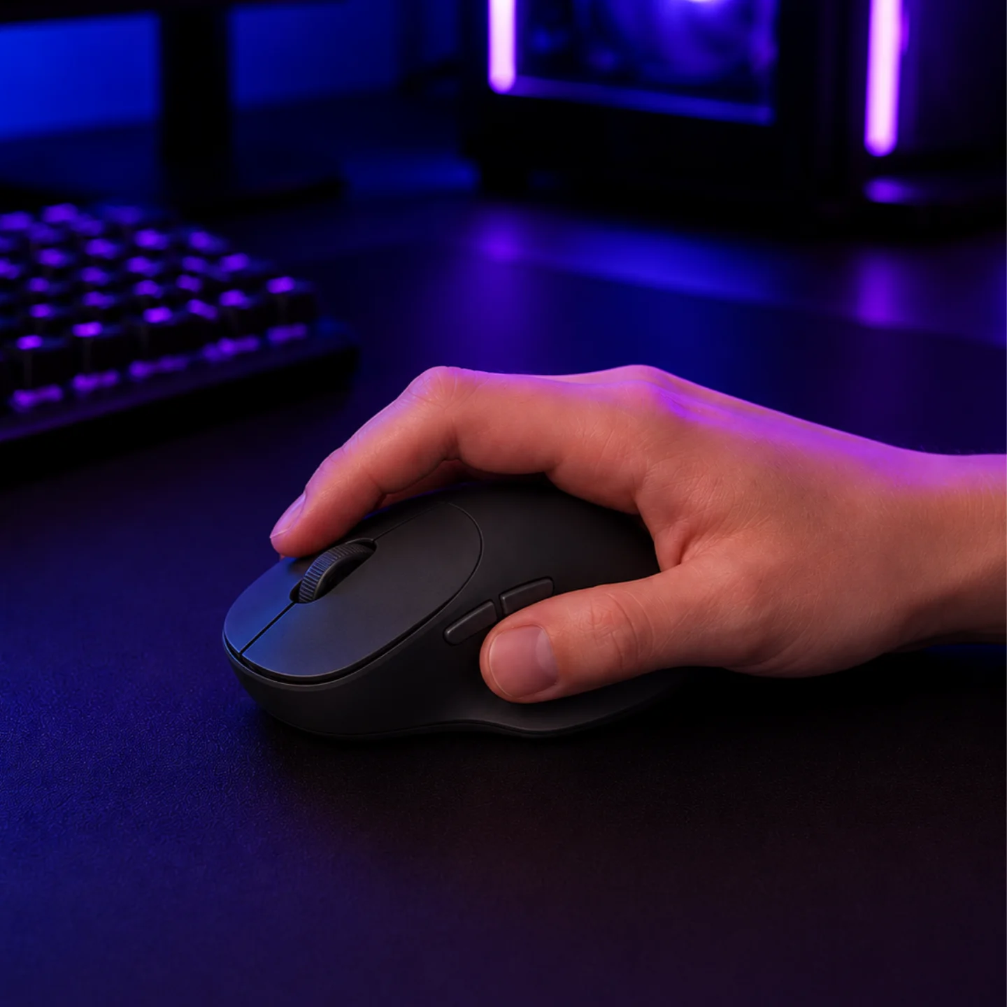 Беспроводная мышь Xiaomi Wireless Mouse 3 Comfort Edition (XMWXSB03EYM) Черный