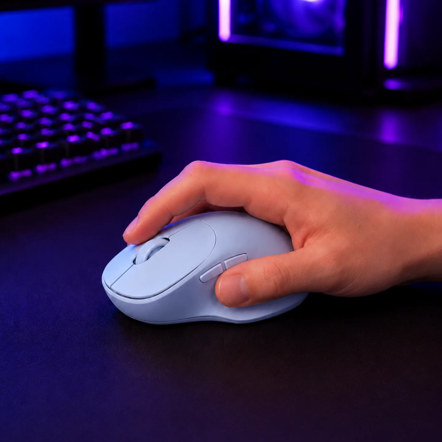 Купить Беспроводная мышь Xiaomi Wireless Mouse 3 Comfort Edition (XMWXSB03EYM) Синий Беспроводная мышь Xiaomi Wireless Mouse 3 Comfort Edition (XMWXSB03EYM) Синий