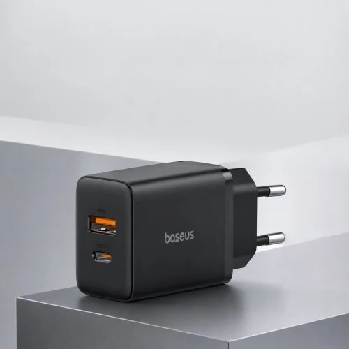 Сетевая зарядка Baseus Cube Fast Charger C+U 30W (P10111404113-00) Черный