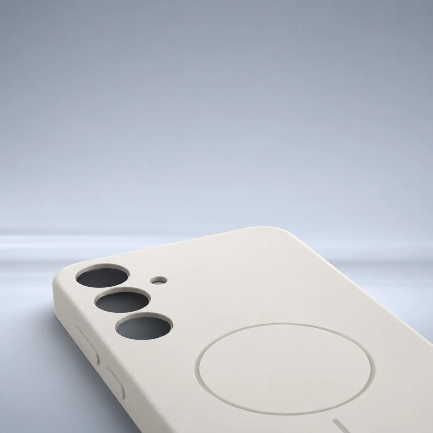 Samsung S25 Silicone Case (MagSafe) Белый