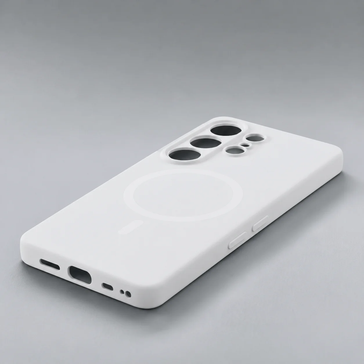 Samsung S26 Ultra Silicone Case (MagSafe) Белый
