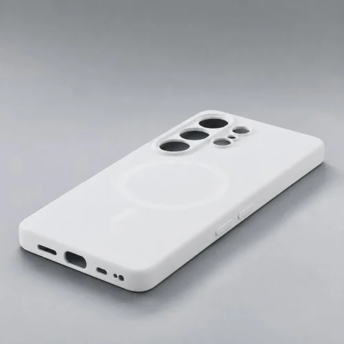 Samsung S26 Ultra Silicone Case (MagSafe) Белый