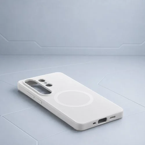 Чехол Samsung S26 Silicone Case (MagSafe) Белый