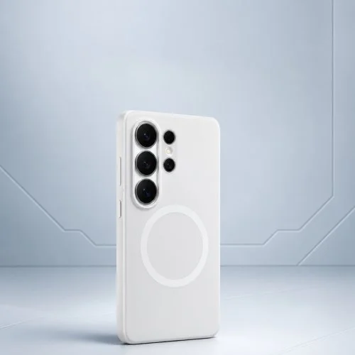 Чехол Samsung S26 Silicone Case (MagSafe) Белый