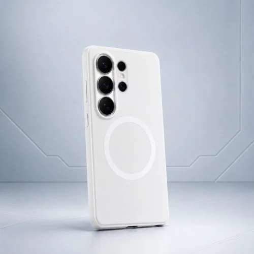 Чехол Samsung S26 Silicone Case (MagSafe) Белый