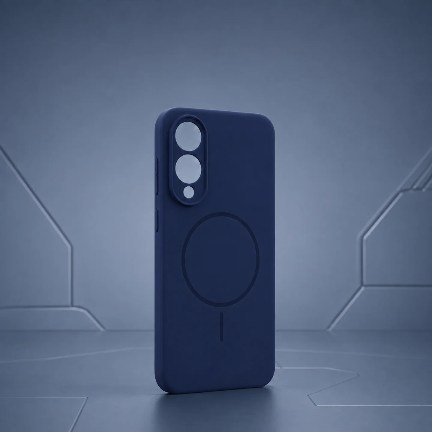 Чехол Samsung S26 Ultra Silicone Case (MagSafe) Синий