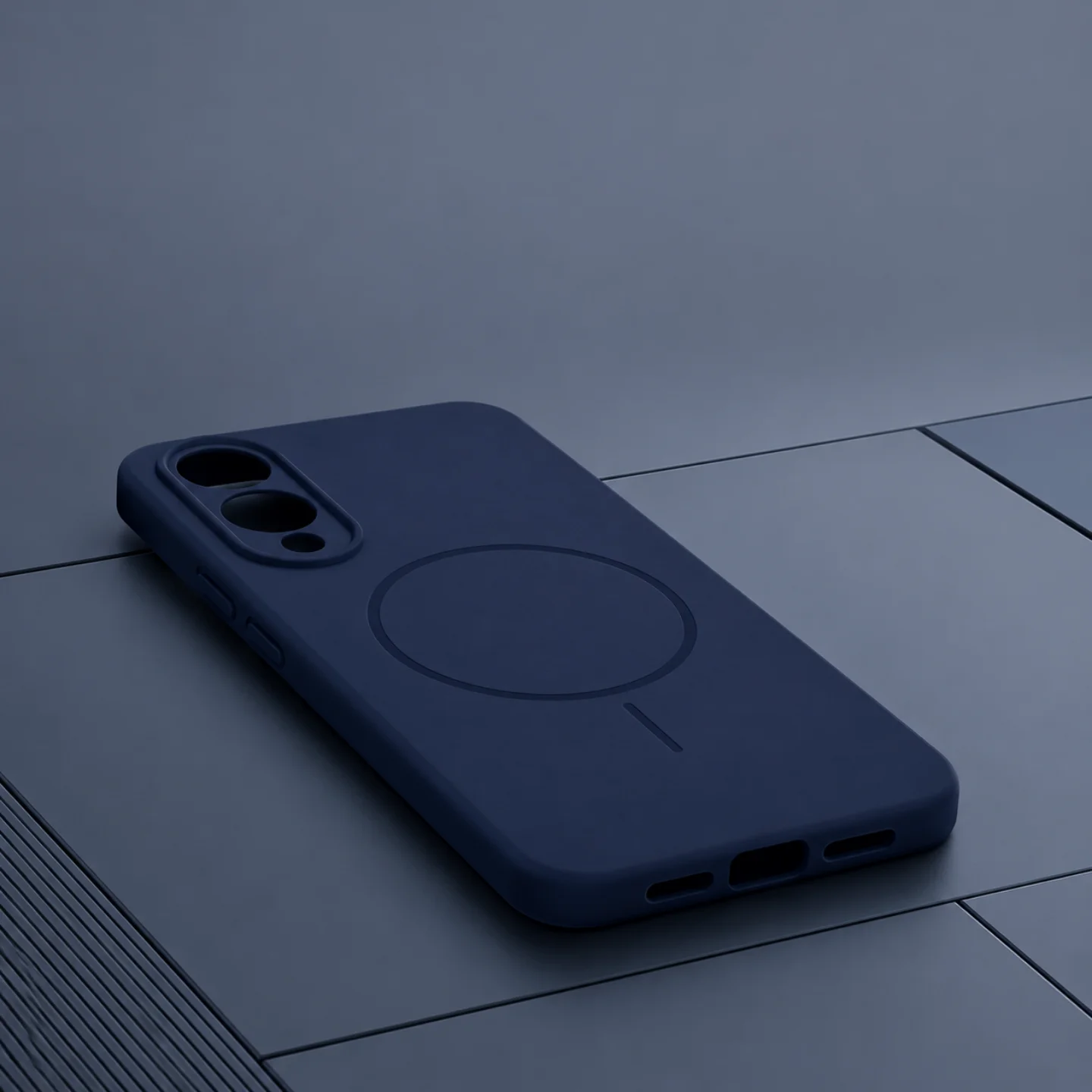 Чехол Samsung S26 Ultra Silicone Case (MagSafe) Синий