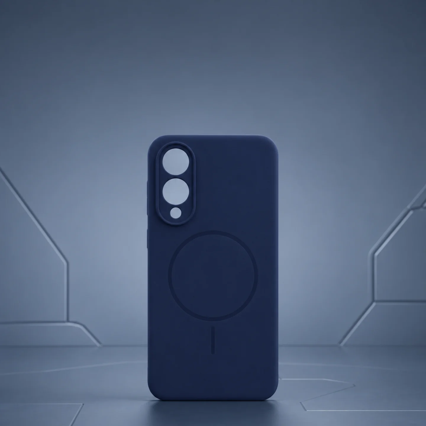 Чехол Samsung S26 Ultra Silicone Case (MagSafe) Синий