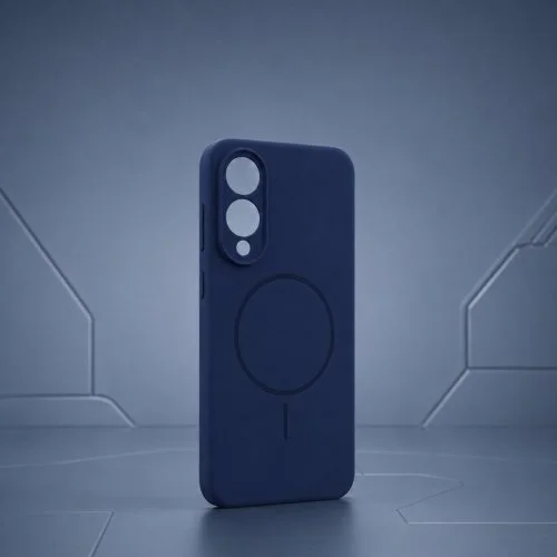 Чехол Samsung S26 Ultra Silicone Case (MagSafe) Синий
