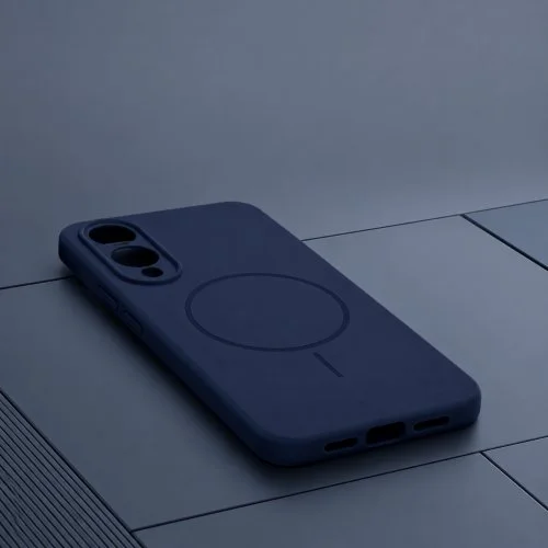 Чехол Samsung S26 Ultra Silicone Case (MagSafe) Синий