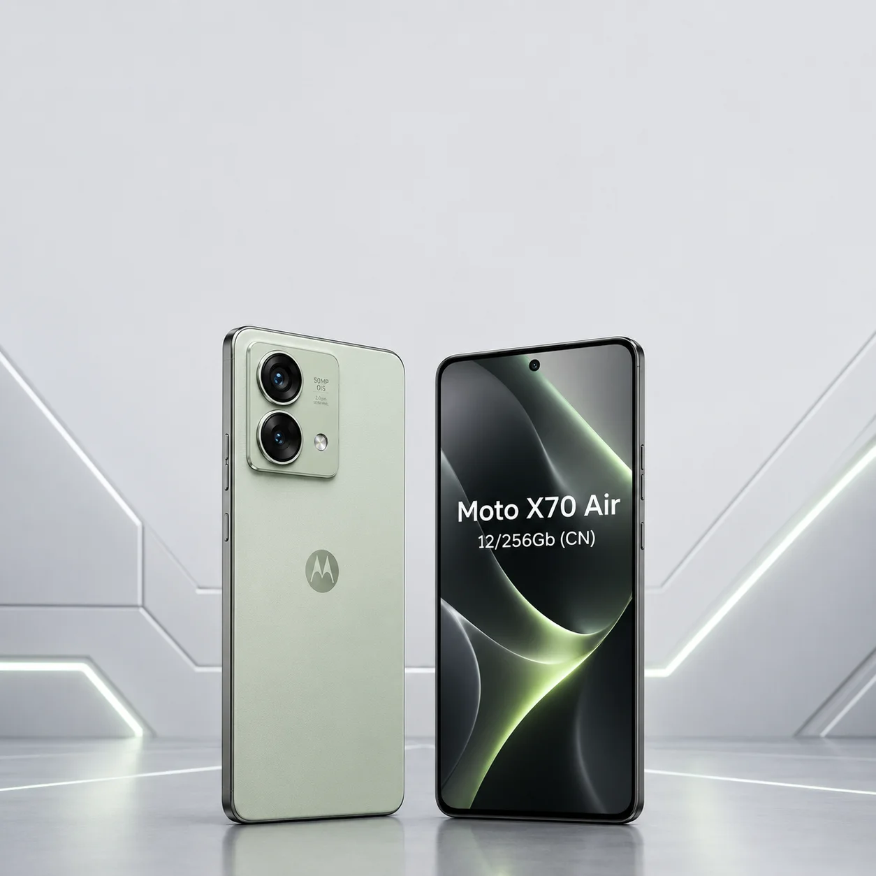 Купить Moto X70 Air 12/256Gb (CN) Light Green (Светло-зелёный) Moto X70 Air 12/256Gb (CN) Light Green (Светло-зелёный)