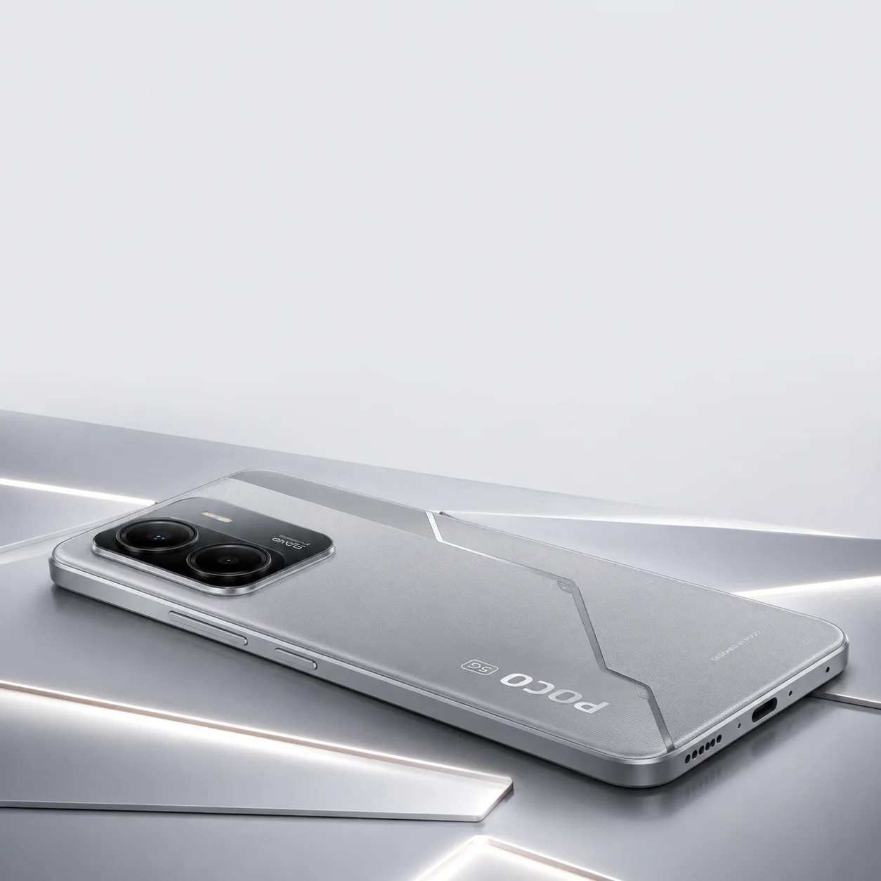 Xiaomi Poco M8 5G 8/256Gb (RU) Silver (Серебряный)