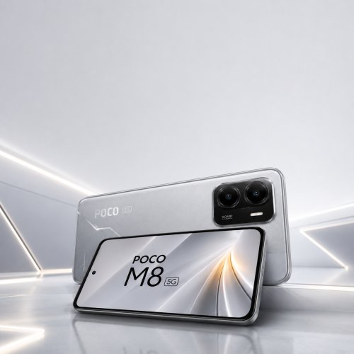 Xiaomi Poco M8 5G 8/256Gb (RU) Silver (Серебряный)