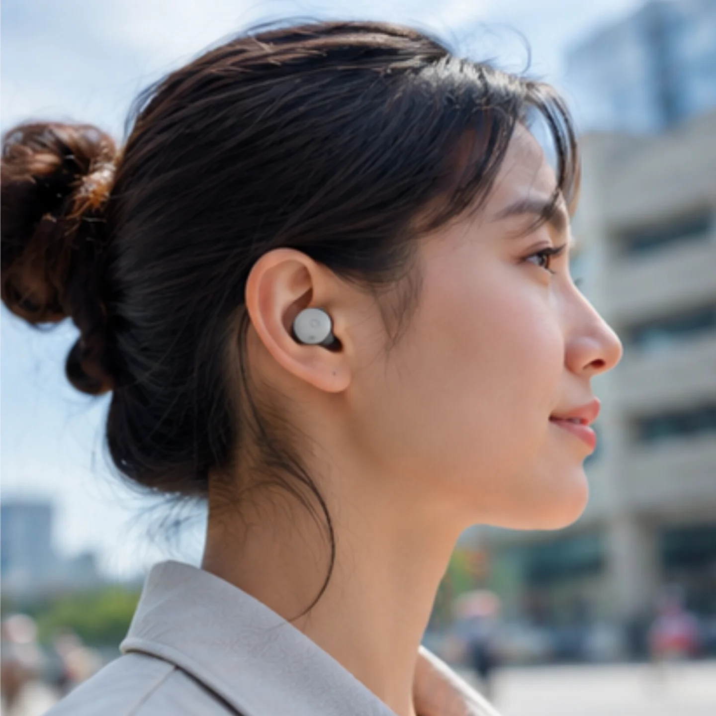 Беспроводные наушники Google Pixel Buds 2a Fog (Туман)  EU