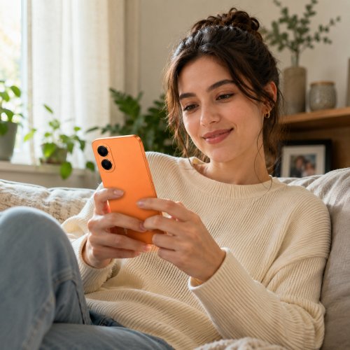 Honor X7e 6/256Gb (RU) Orange (Оранжевый)