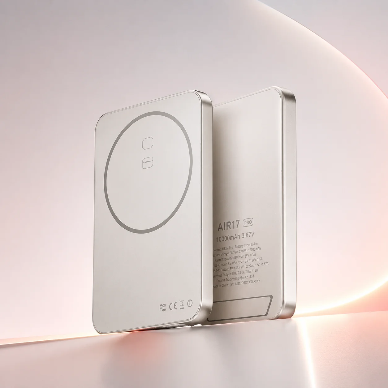 Купить Внешний аккумулятор Dreame Ultra Slim Magnetic Power Bank Air Power 17Pro 10000 mAh k15203 CN Внешний аккумулятор Dreame Ultra Slim Magnetic Power Bank Air Power 17Pro 10000 mAh k15203 CN