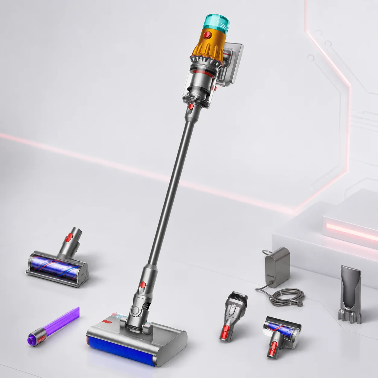 Купить Вертикальный пылесос Dyson V12s Detect Slim Submarine SV46 (485350-01) EU 1 год Вертикальный пылесос Dyson V12s Detect Slim Submarine SV46 (485350-01) EU 1 год