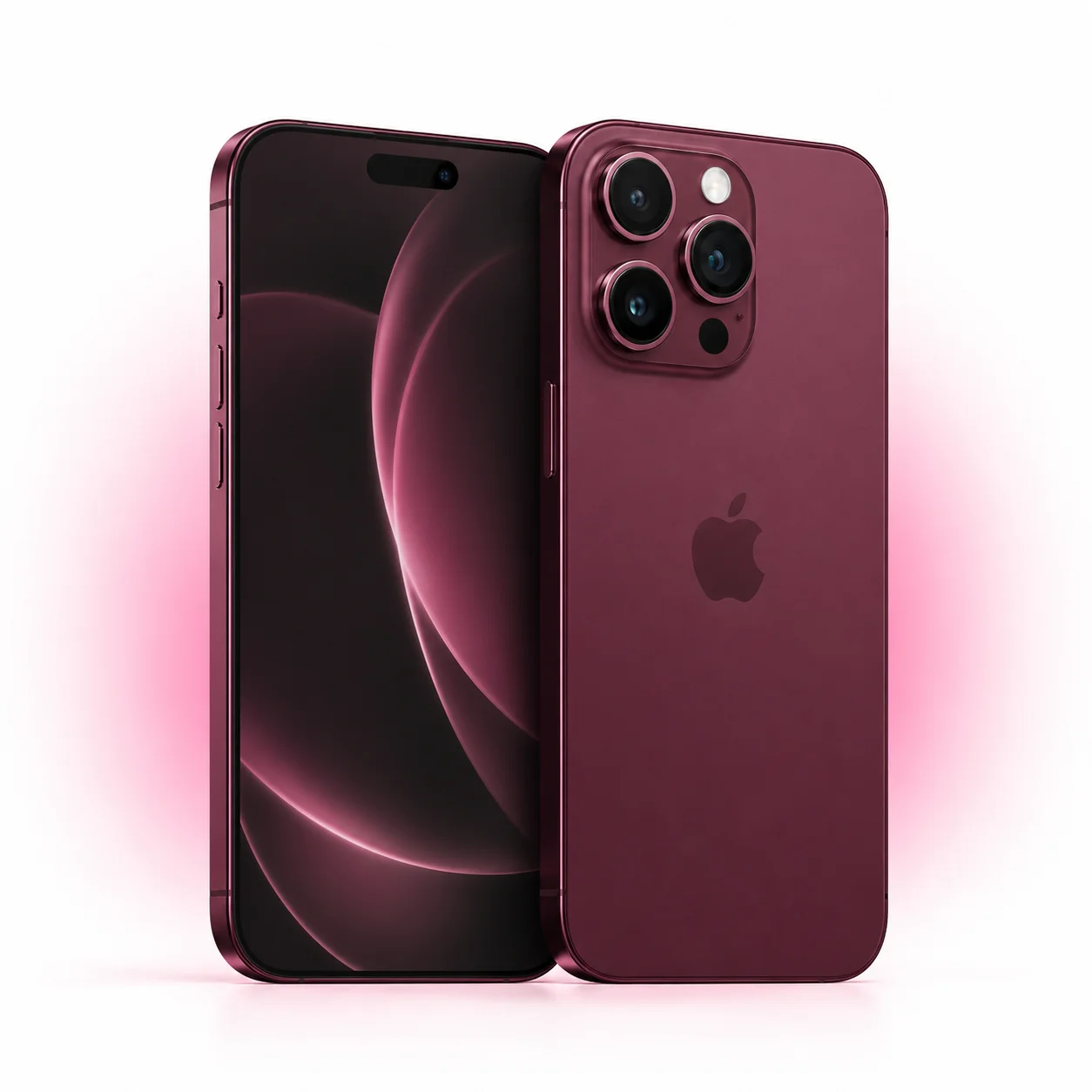 t14423 Apple iPhone 18 Pro Max 256Gb (e-Sim) Burgundy (Бордовый)