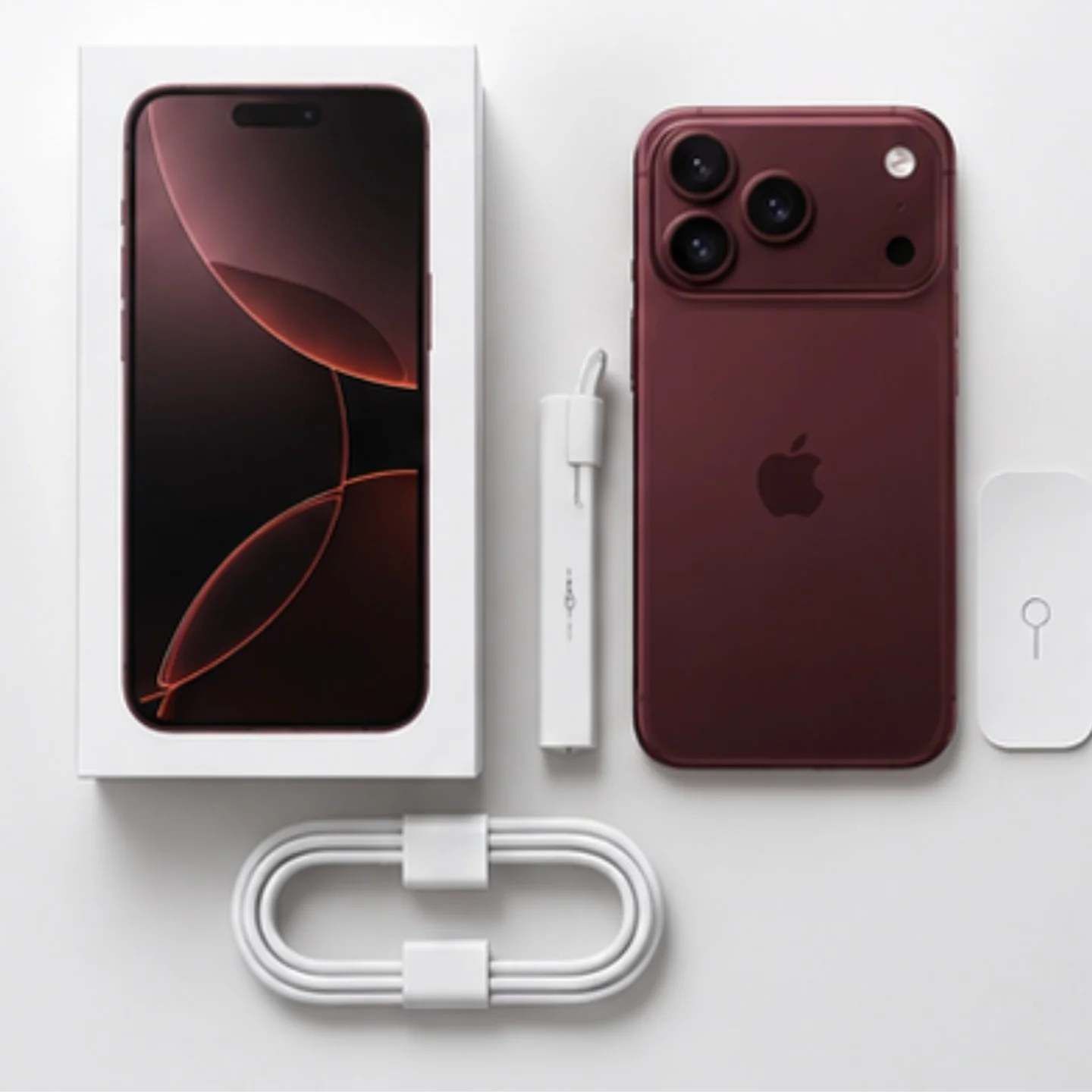 Apple iPhone 18 Pro Max 12/256Gb (e-Sim) Burgundy (Бордовый)