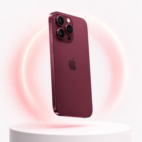 t14423 Apple iPhone 18 Pro Max 256Gb (e-Sim) Burgundy (Бордовый)