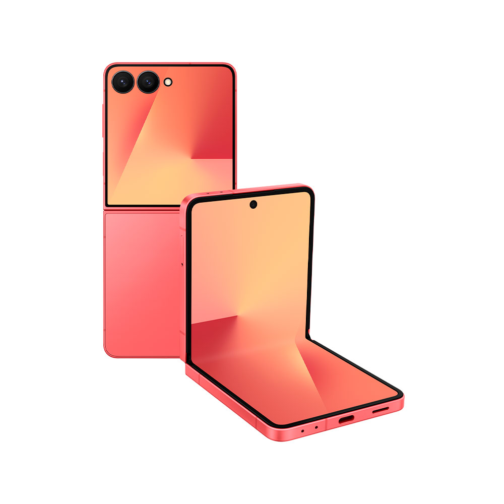 Смартфон Samsung Galaxy Z Flip7 12/256Gb (SM-F766B) Coralred (Розовый)