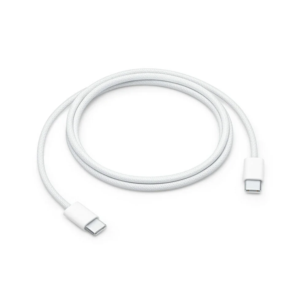 Кабель Apple USB-C to USB-C 60W плетеный (1м) (MQKJ3ZE/A)