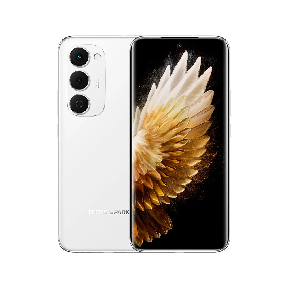 Смартфон Tecno Spark 40 Pro+ 8/256Gb Aurora White (Белый) RU Смартфон Tecno Spark 40 Pro+ 8/256Gb Aurora White (Белый) RU