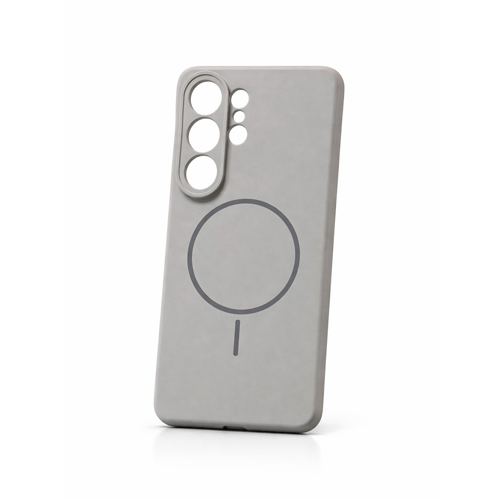 Чехол для Samsung Galaxy S26 Ultra Silicone Case (MagSafe) Серый