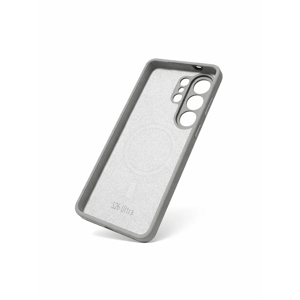 Купить Чехол для Samsung Galaxy S26 Ultra Silicone Case (MagSafe) Серый Чехол для Samsung Galaxy S26 Ultra Silicone Case (MagSafe) Серый