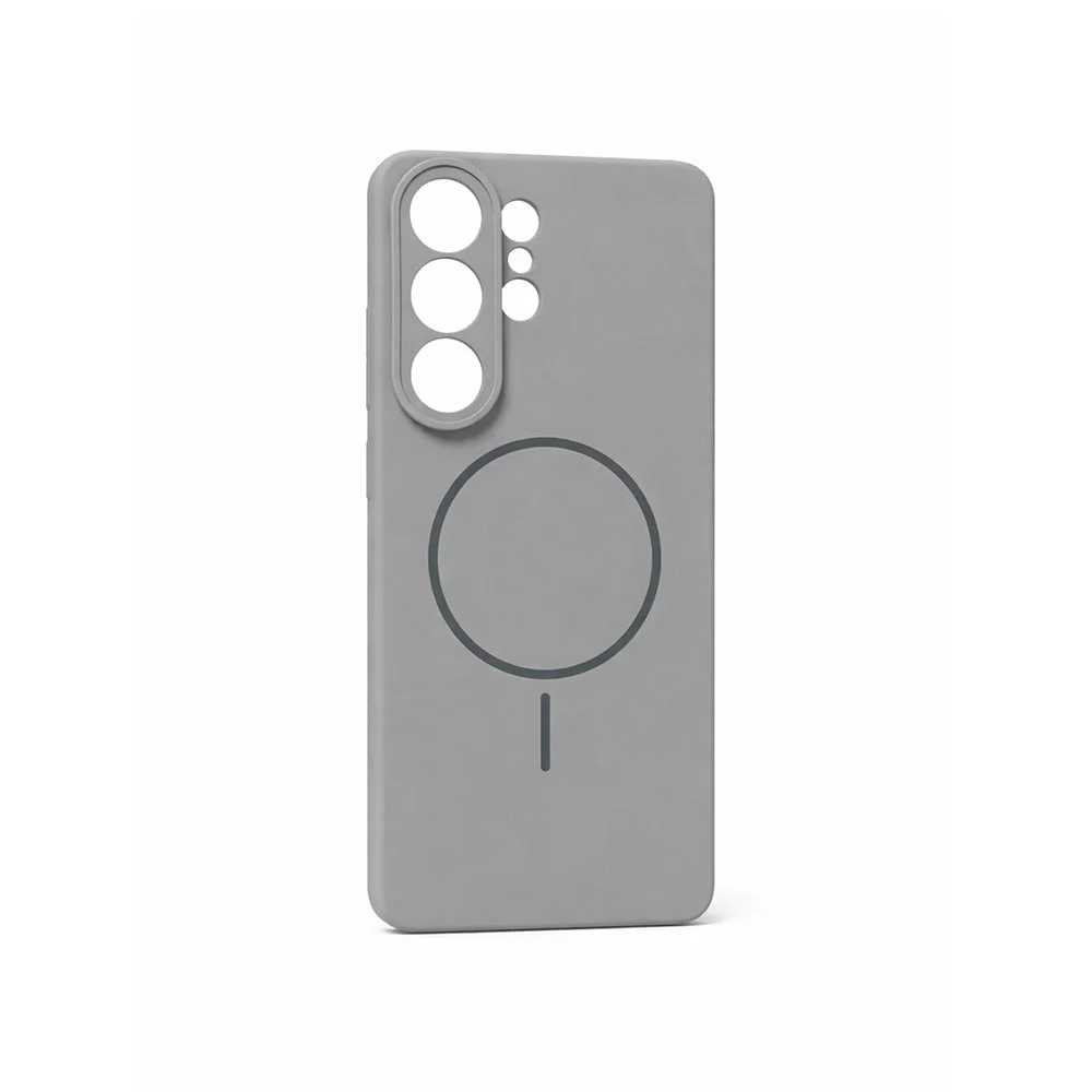 Чехол для Samsung Galaxy S26 Ultra Silicone Case (MagSafe) Серый