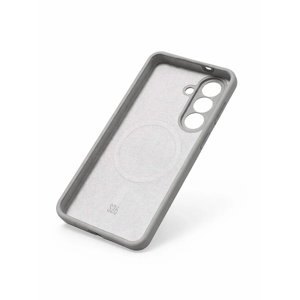 Купить Чехол для Samsung Galaxy S26 Silicone Case (MagSafe) Серый Чехол для Samsung Galaxy S26 Silicone Case (MagSafe) Серый