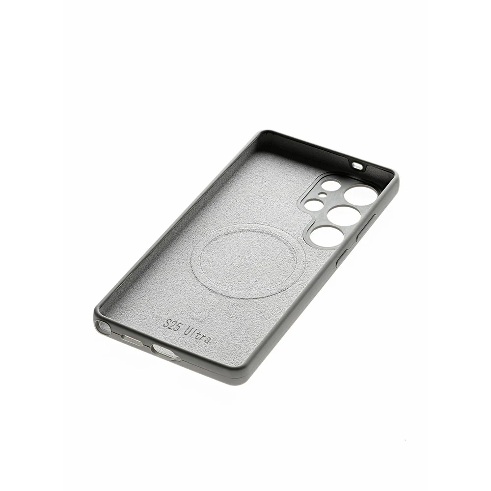 Купить Чехол для Samsung Galaxy S25 Ultra Silicone Case (MagSafe) Серый Чехол для Samsung Galaxy S25 Ultra Silicone Case (MagSafe) Серый