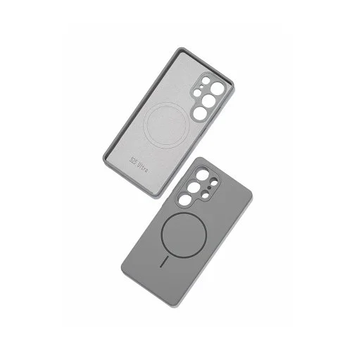 Купить Чехол для Samsung Galaxy S25 Ultra Silicone Case (MagSafe) Серый Чехол для Samsung Galaxy S25 Ultra Silicone Case (MagSafe) Серый