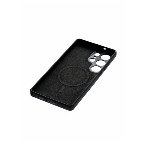 Чехол для Samsung Galaxy S25 Ultra Silicone Case (MagSafe) Черный