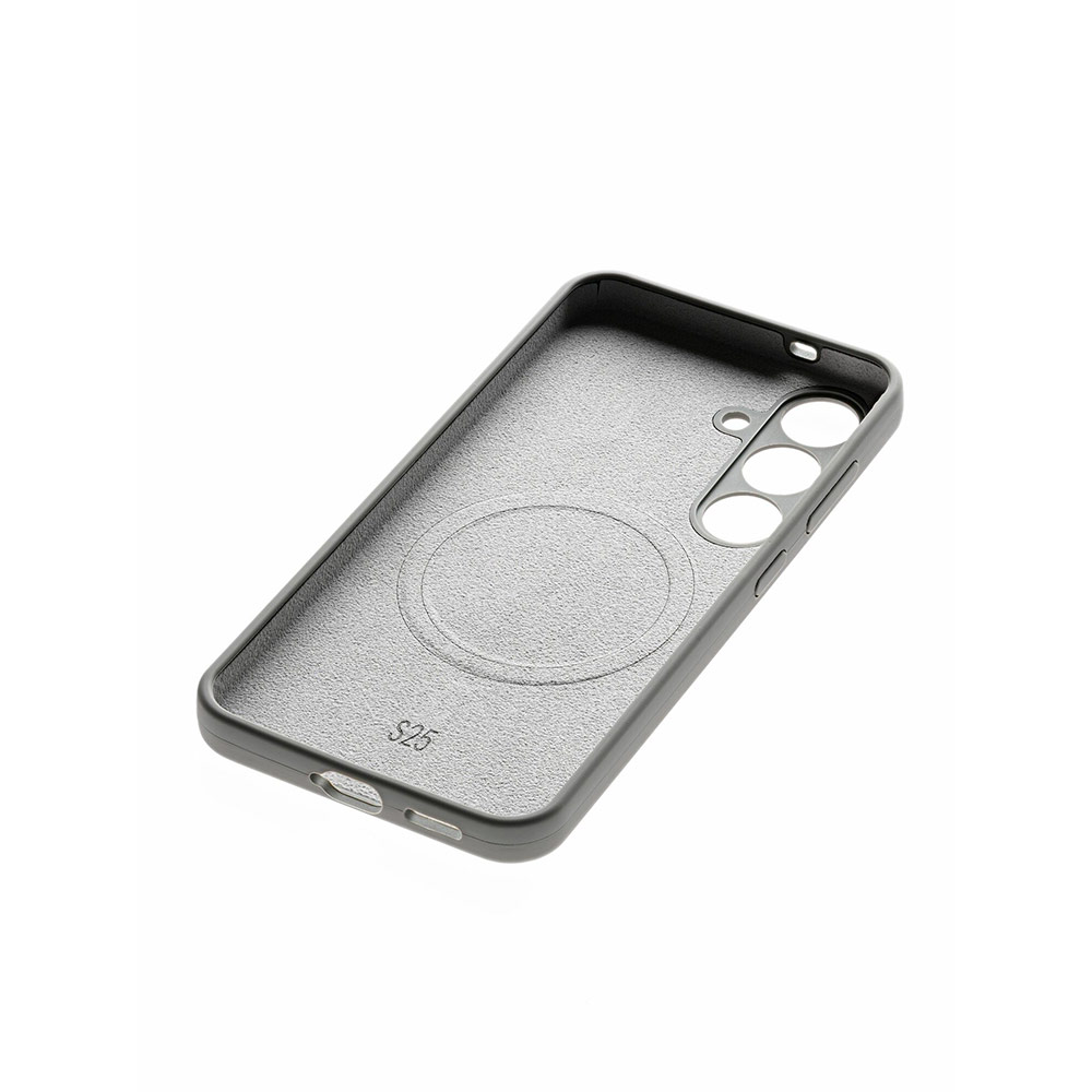 Чехол для Samsung Galaxy S25 Silicone Case (MagSafe) Серый