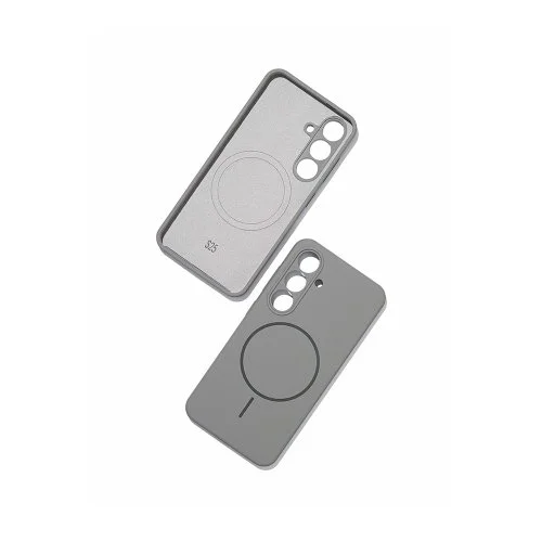 Купить Чехол для Samsung Galaxy S25 Silicone Case (MagSafe) Серый Чехол для Samsung Galaxy S25 Silicone Case (MagSafe) Серый