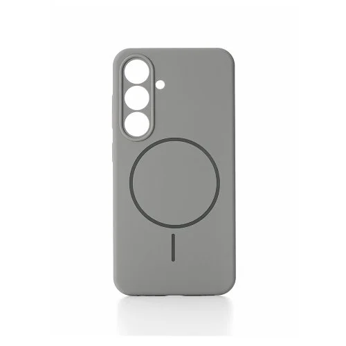 Купить Чехол для Samsung Galaxy S25 Silicone Case (MagSafe) Серый Чехол для Samsung Galaxy S25 Silicone Case (MagSafe) Серый